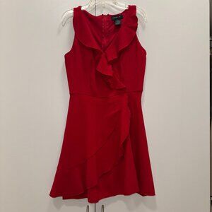 Teeze Me Red Ruffle Dress